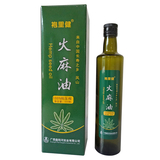 凤山扶贫产品盘阳河袍里健火麻油500ml/瓶
